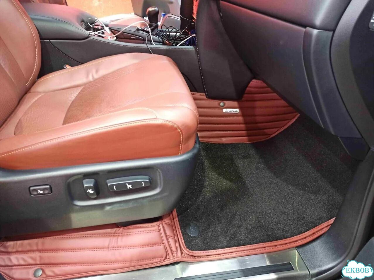 3D коврики из экокожи Lexus LX фото 3