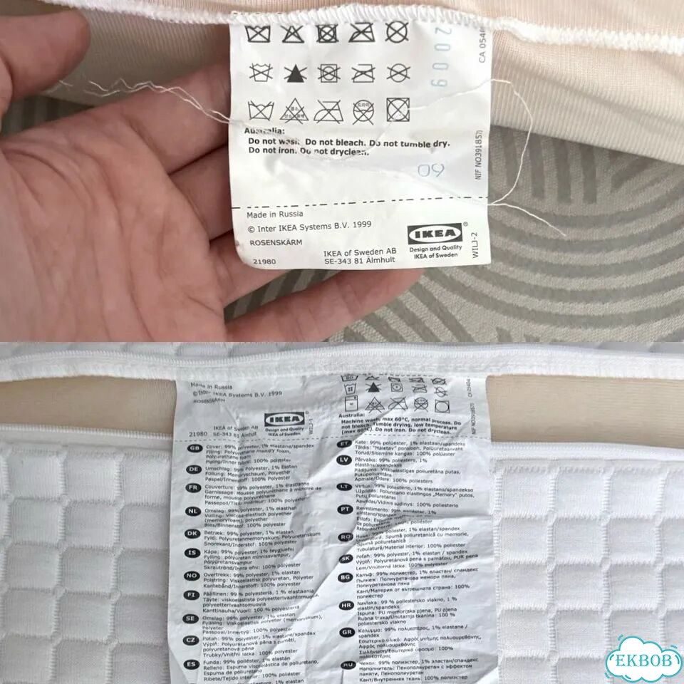 Подушки анатомические IKEA rosenskärm/Memory Foam фото 5