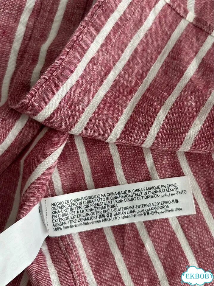 Massimo dutti рубашка 100% лён фото 3