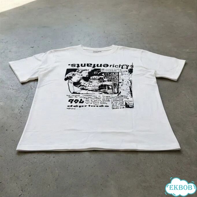 Футболка белая ERD Enfants Riches Deprimes call darkwear gothic unisex DAC0013 фото 2