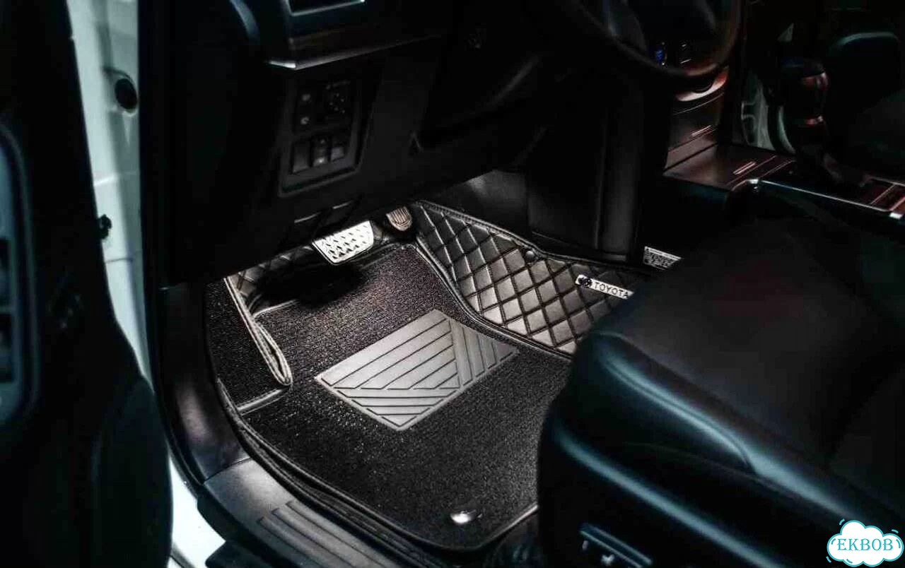 3Д коврики из экокожи toyota prado фото 7