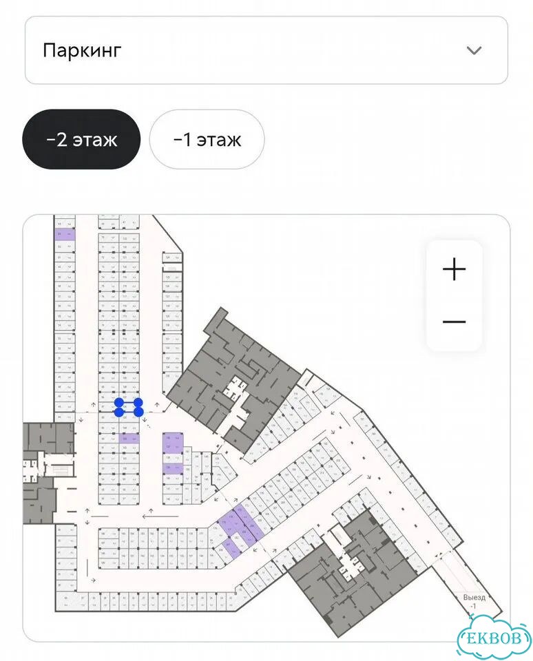 Машиноместо, 16 м² фото 2