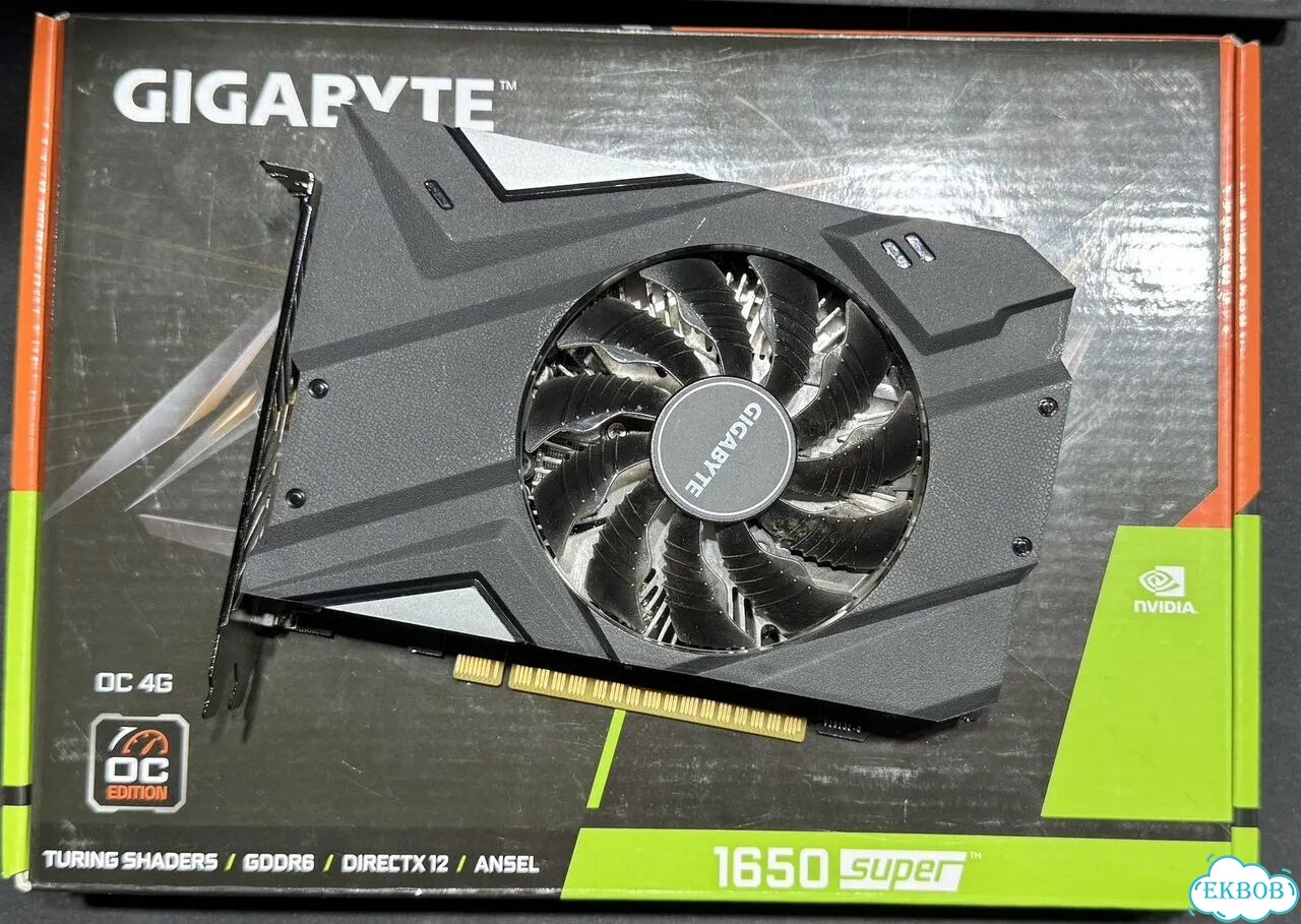 GTX 1650 super Игровая видеркарта фото 1