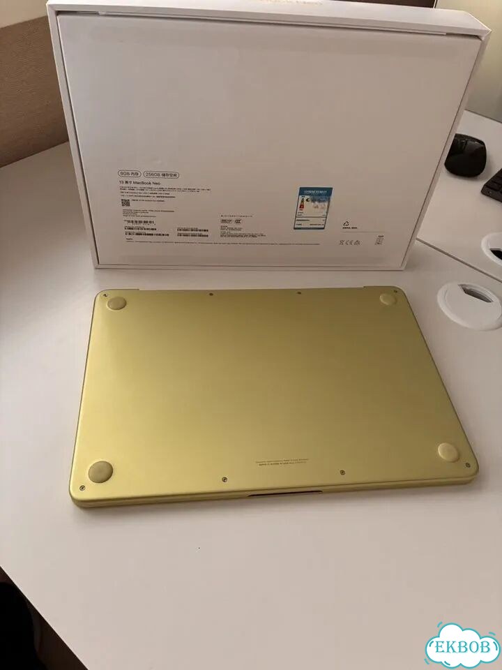 Macbook neo 256 гб citrus фото 6