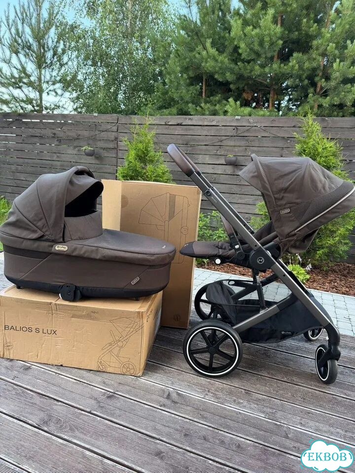 Коляска Cybex balios s lux 2 в 1 2025 chocolate фото 1