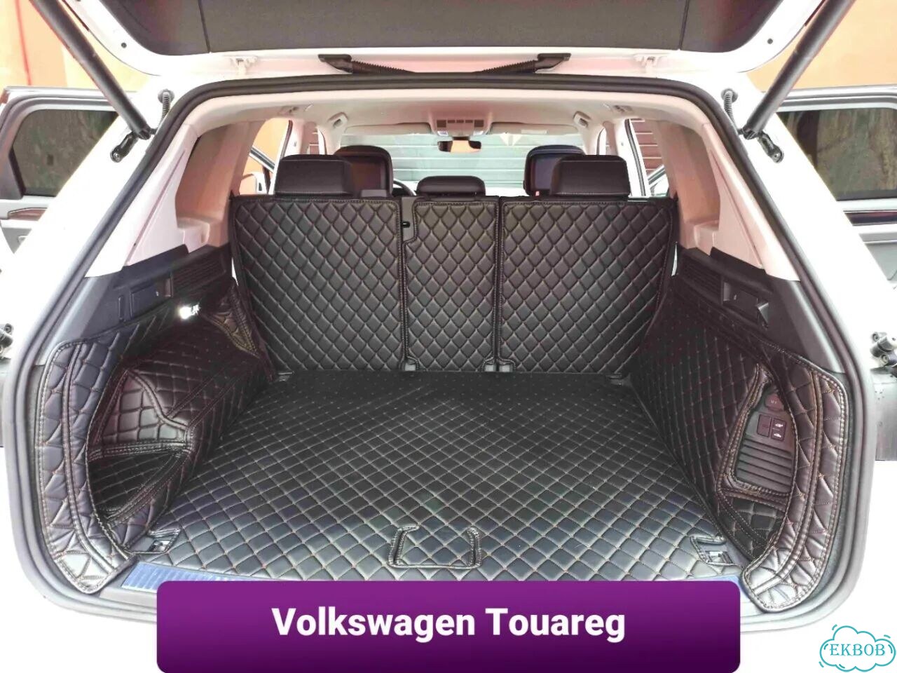 3D коврики из экокожи Volkswagen Touareg фото 1