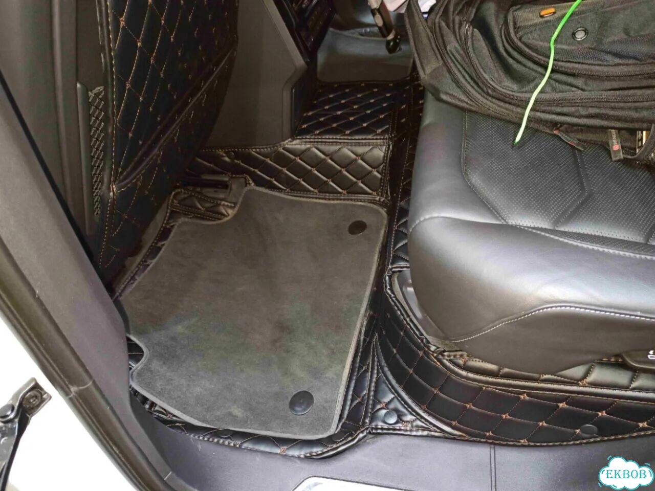 3D коврики из экокожи Volkswagen Touareg фото 4