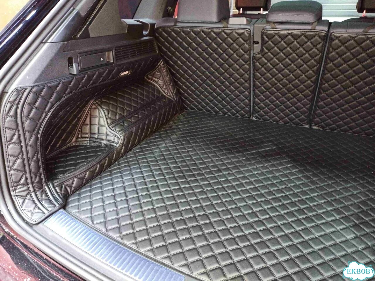 3D коврики из экокожи Volkswagen Touareg фото 6