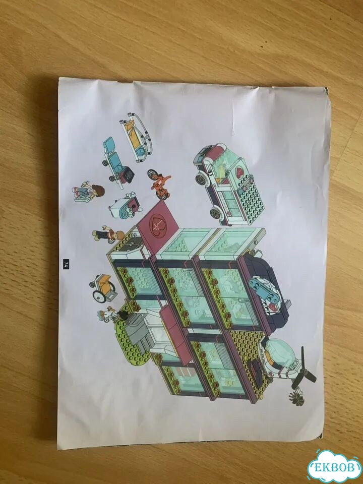Lego friends инструкция госпиталь больница фото 1