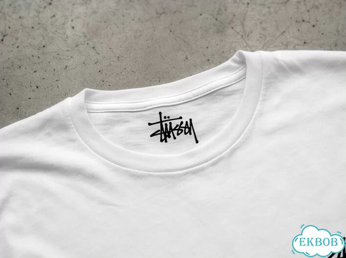 Лонгслив мужской Stussy белый SS26 Amerin Street Retro Chemistry Logo streetwear vintage AC0229 фото 5