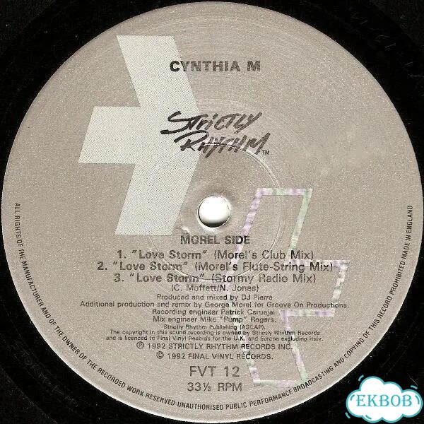 Пластинка Cynthia M – Love Storm фото 4