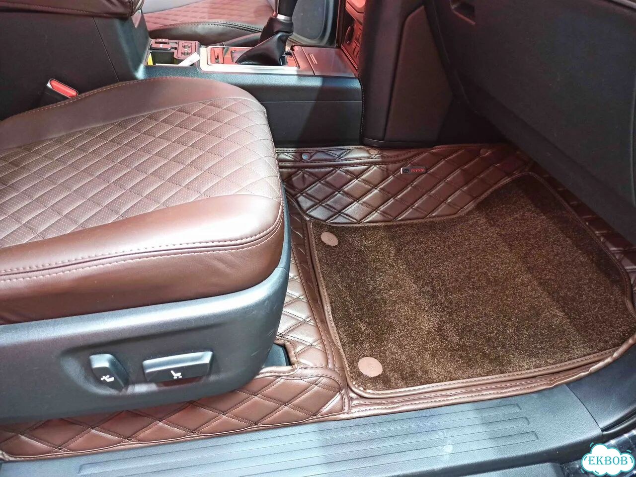3Д коврики из экокожи toyota prado 150 фото 3