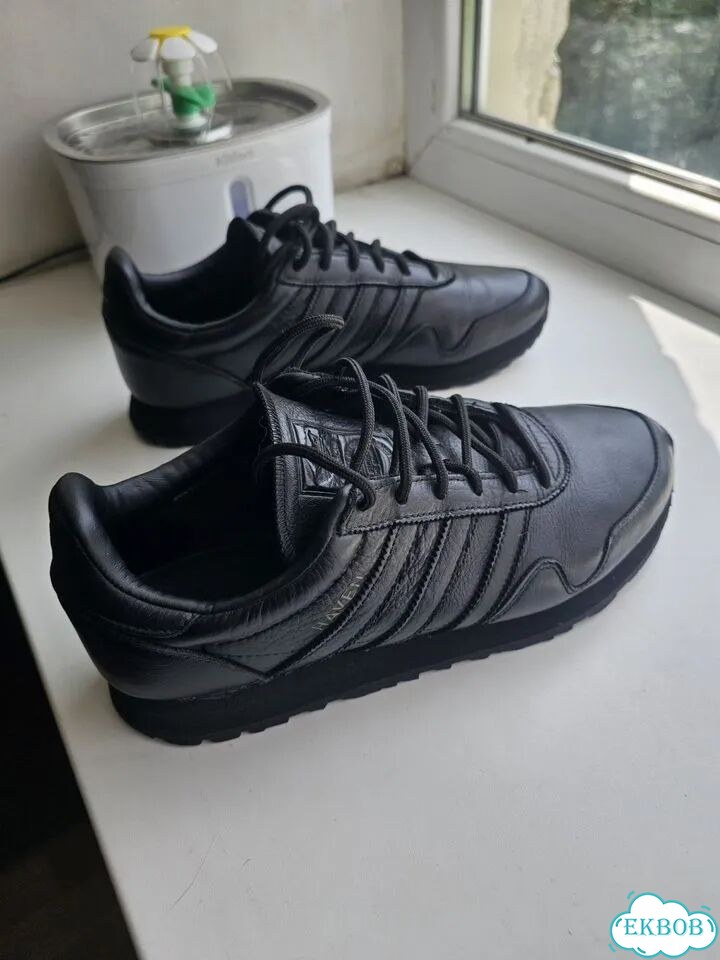 Кроссовки мужские кожаные adidas haven фото 1