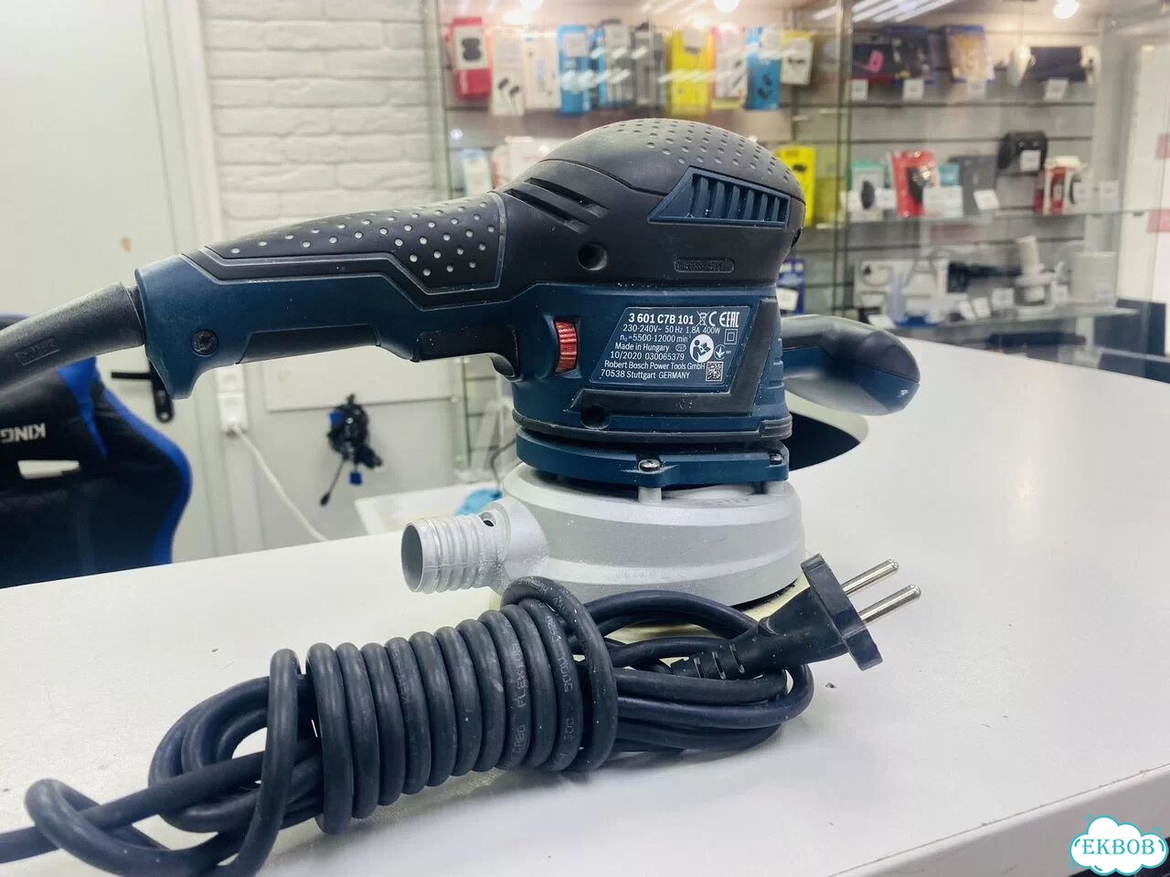 Эксцентриковая машинка bosch gex 125-150 фото 2