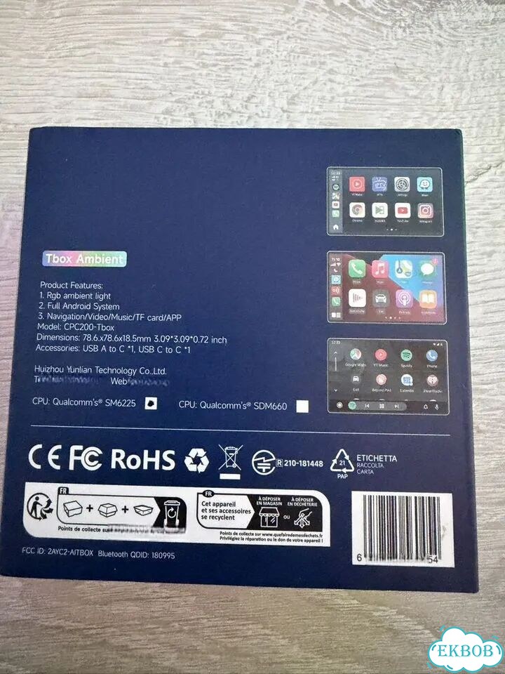 Carlinkit tbox ambient 8 128 фото 6