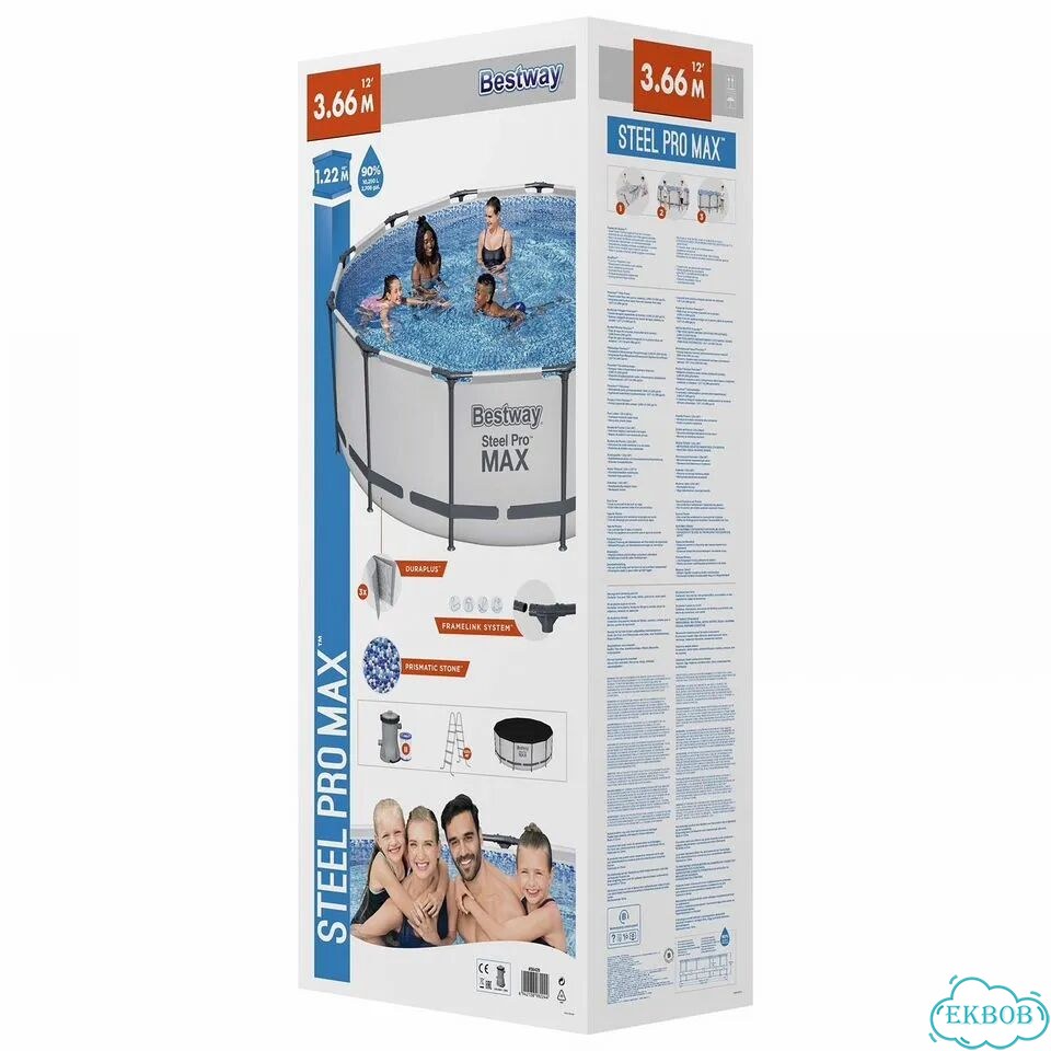 Каркасный бассейн Bestway 366х122 см фото 4