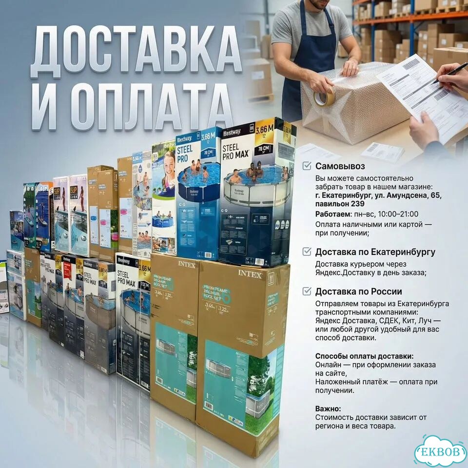 Каркасный бассейн Bestway 366х122 см фото 5