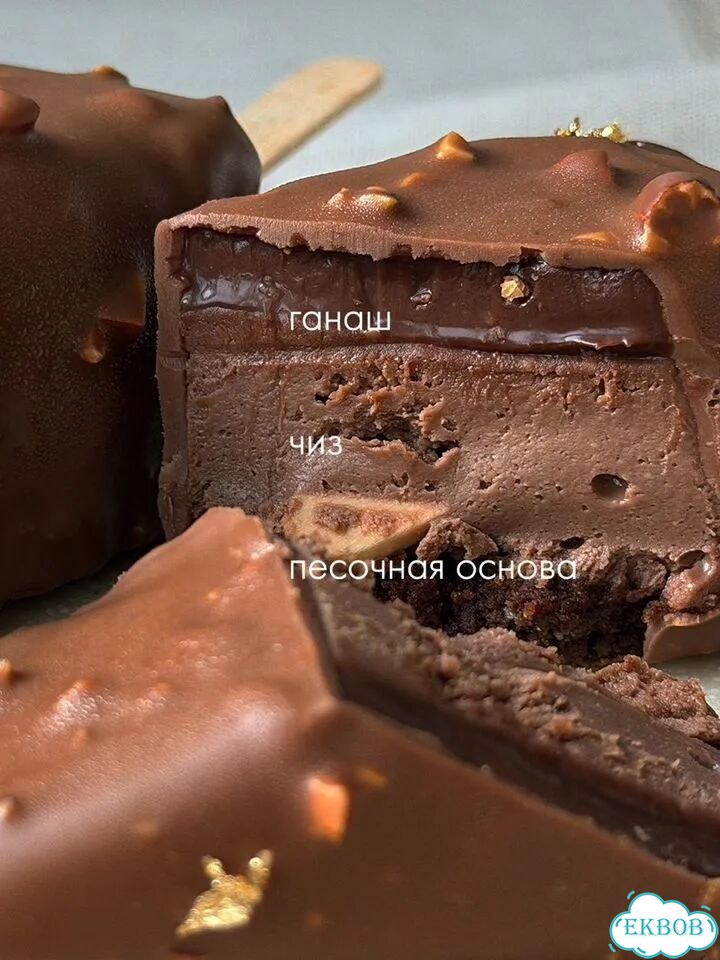 Чизкей на палочке: шоко х3 фото 2
