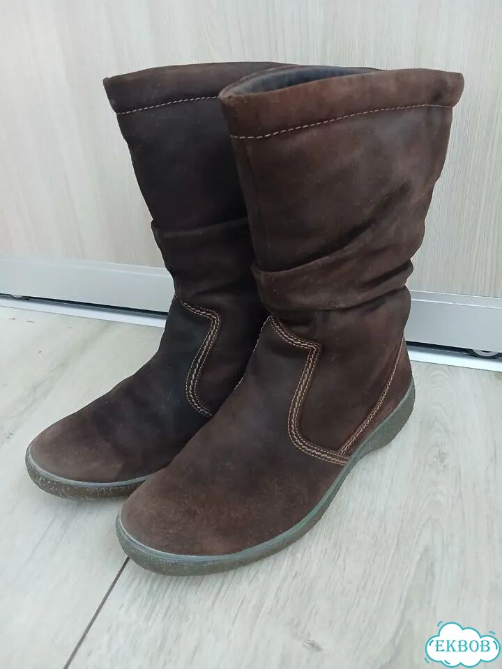 Сапоги зимние Ecco 37 фото 4