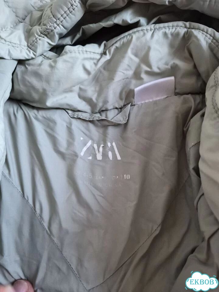 Куртка ветровка Zara для девочки 104р фото 4