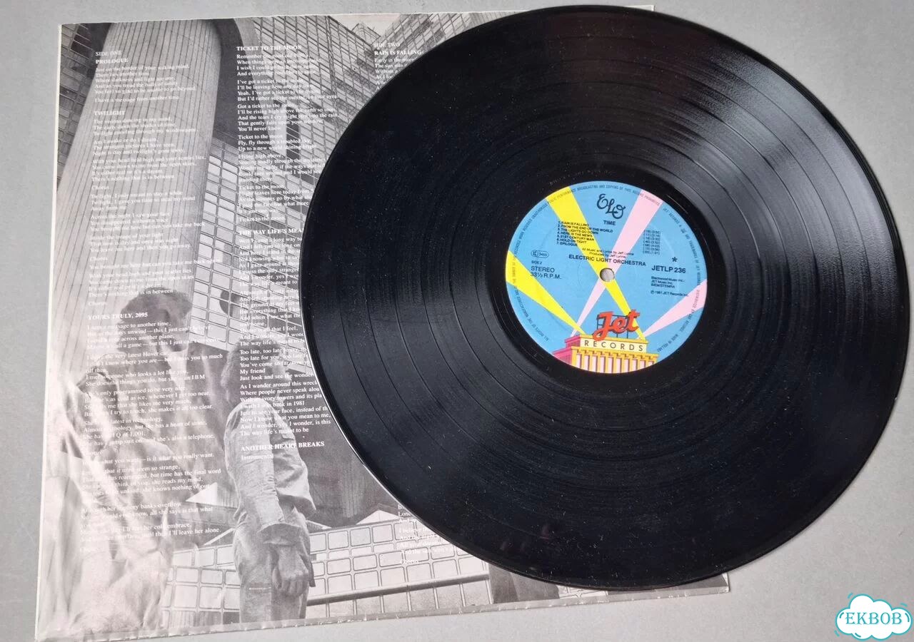 ELO - time-Electric light orchestra/ 1981 holland фото 3