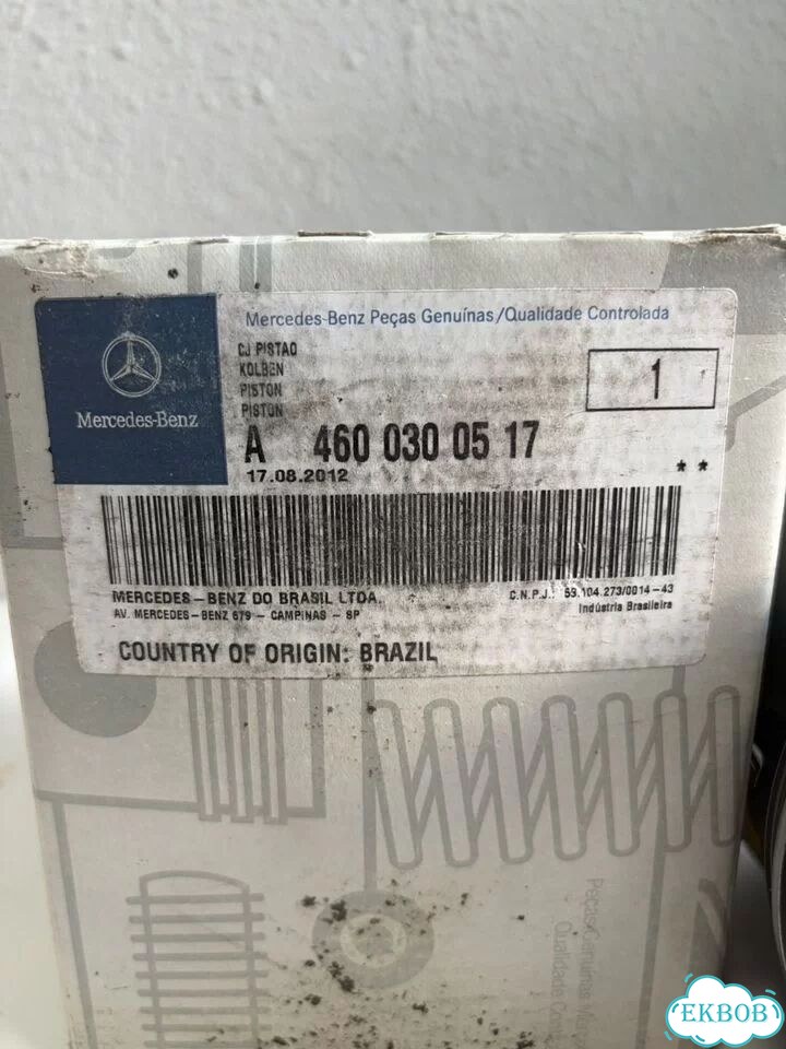 Поршень MB OM 460LA оригинал фото 2