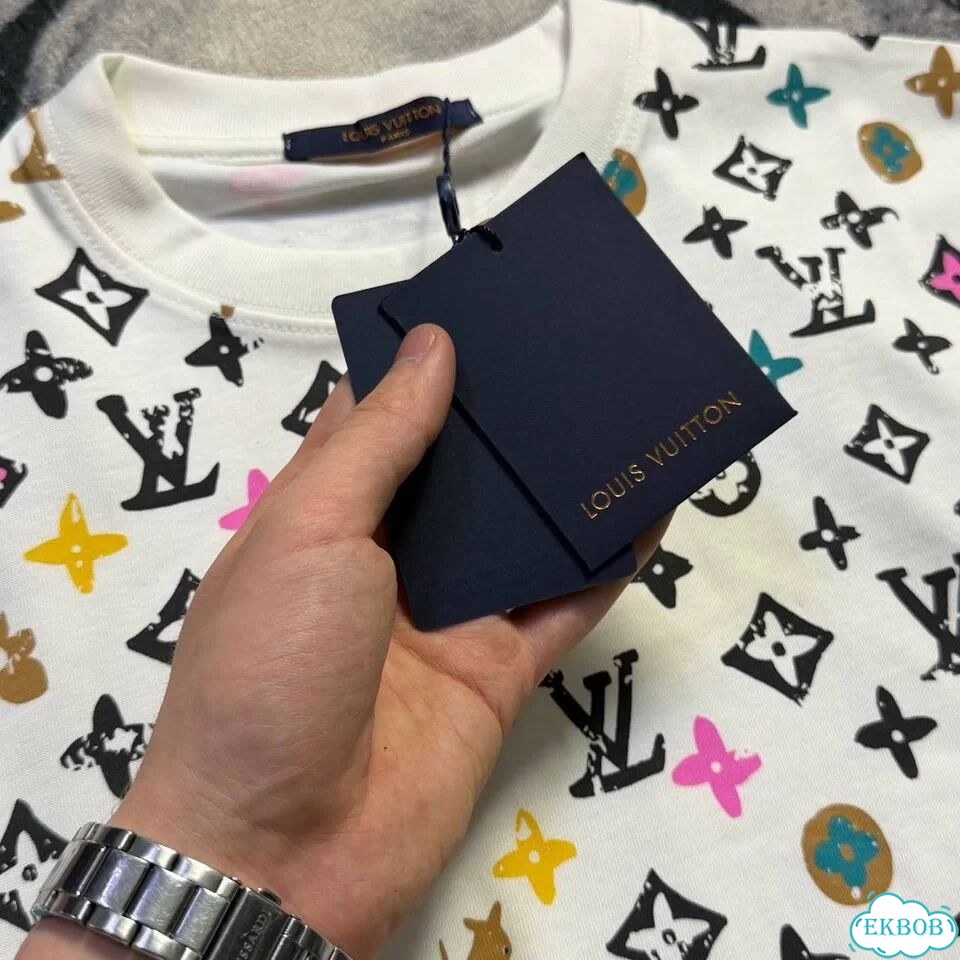 Футболка Louis Vuitton exclusive белая фото 3