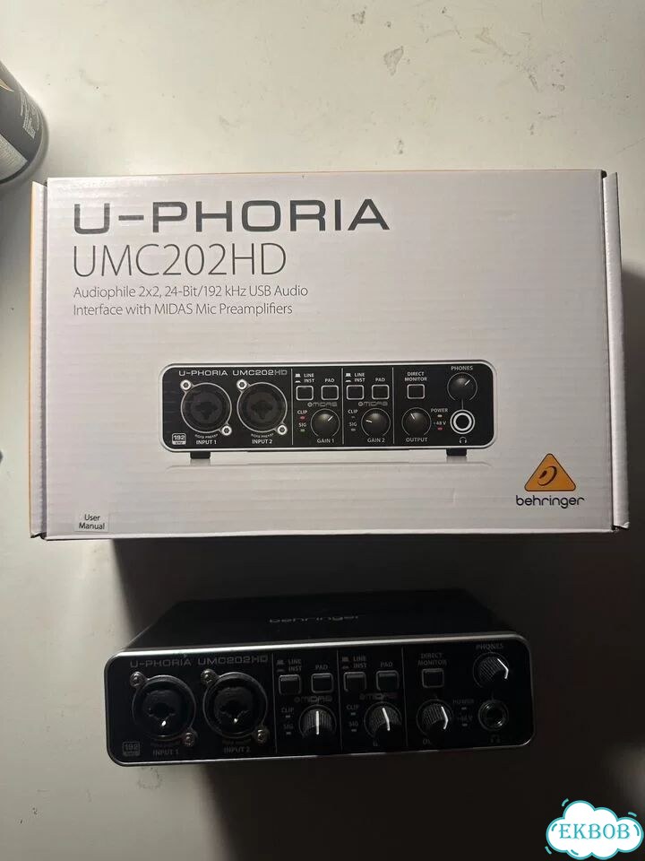 Звуковая карта behringer фото 1