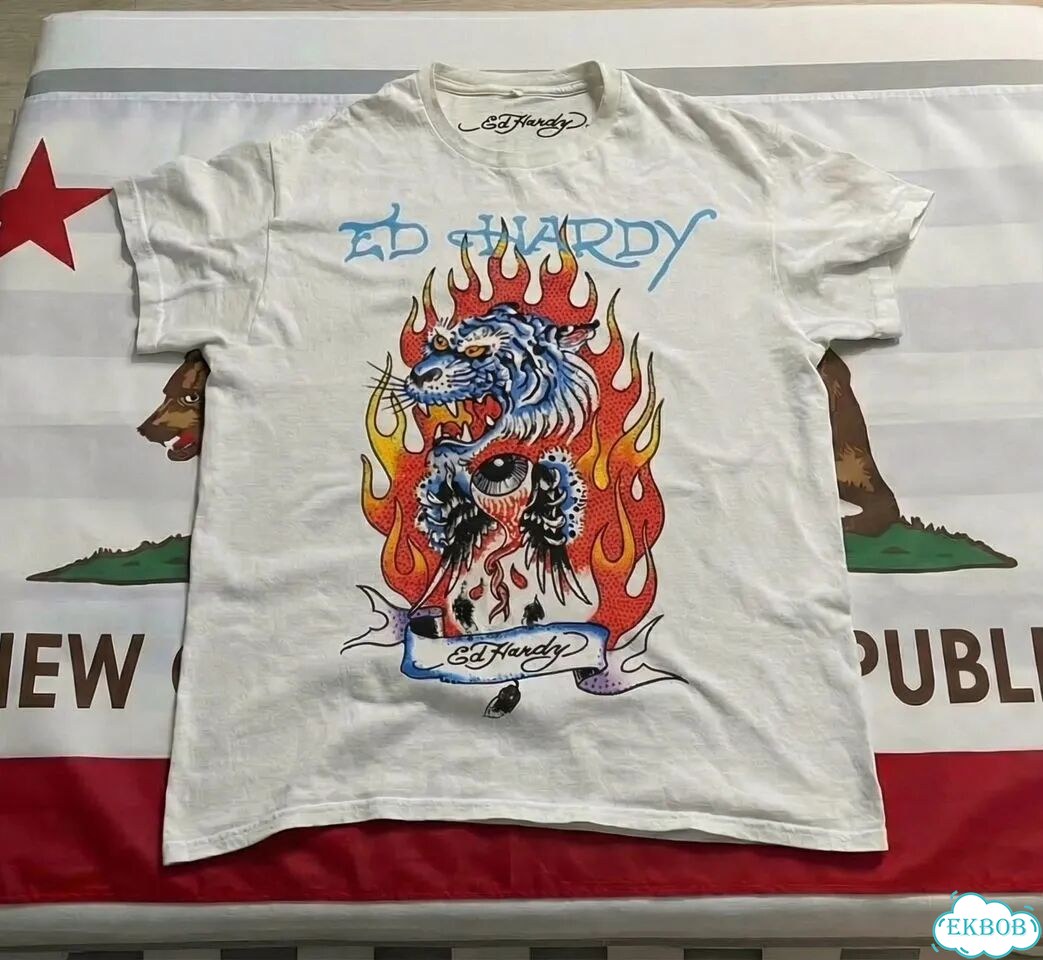 Футболка Ed Hardy Mad Tiger архив (на руках) фото 2