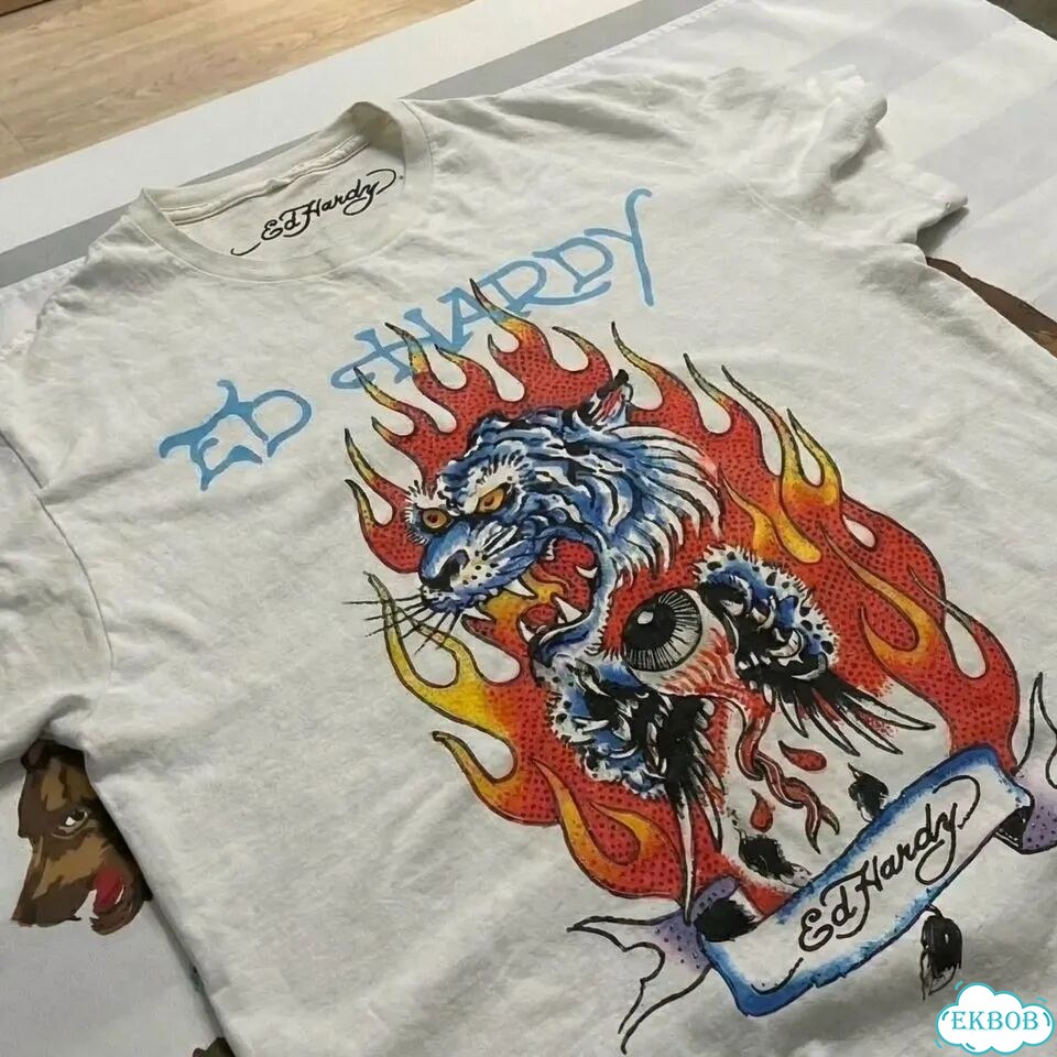 Футболка Ed Hardy Mad Tiger архив (на руках) фото 3