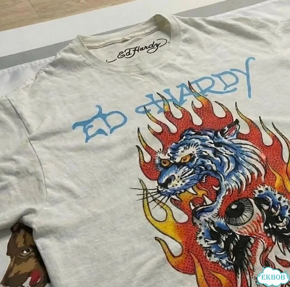 Футболка Ed Hardy Mad Tiger архив (на руках) фото 4