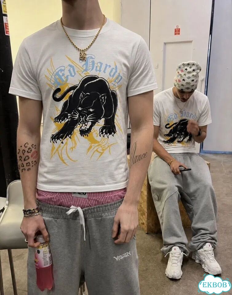 Футболка Ed Hardy пантера новинка фото 1
