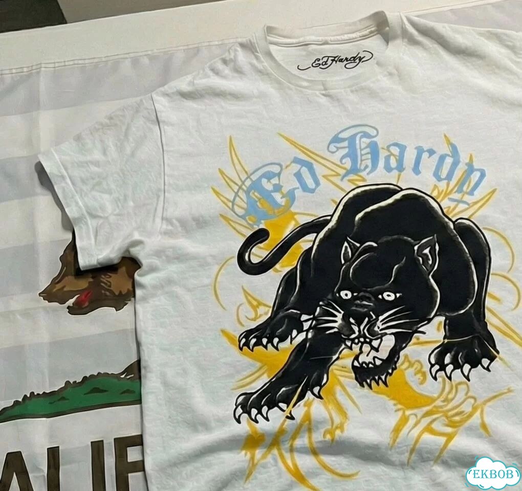 Футболка Ed Hardy пантера новинка фото 9