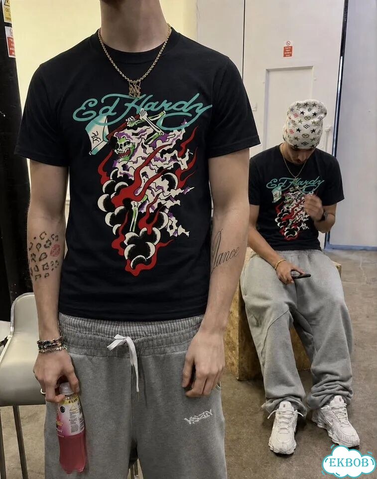 Футболка Ed Hardy Grip Archived tee фото 1