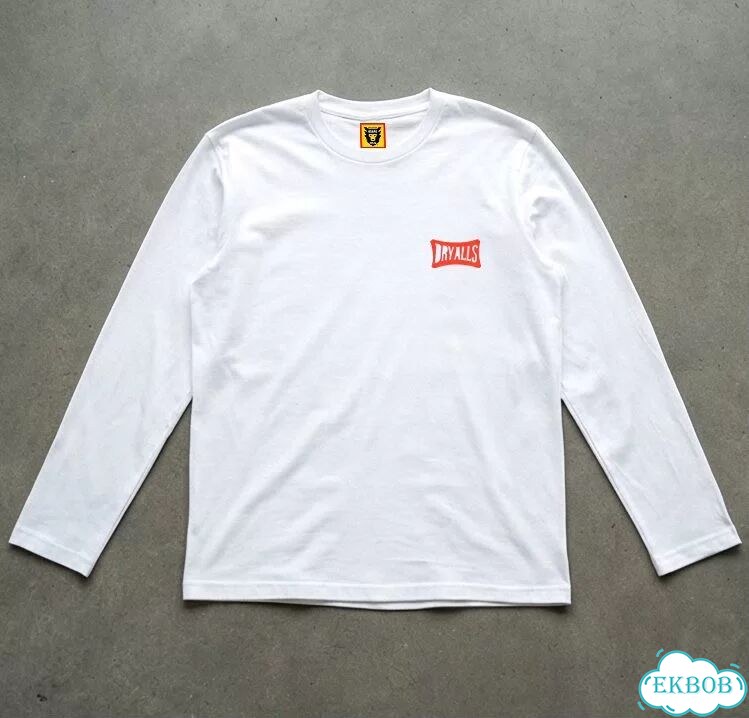 Лонгслив белый Human Made Dry Alls streetwear vintage unisex DAC0100 фото 2
