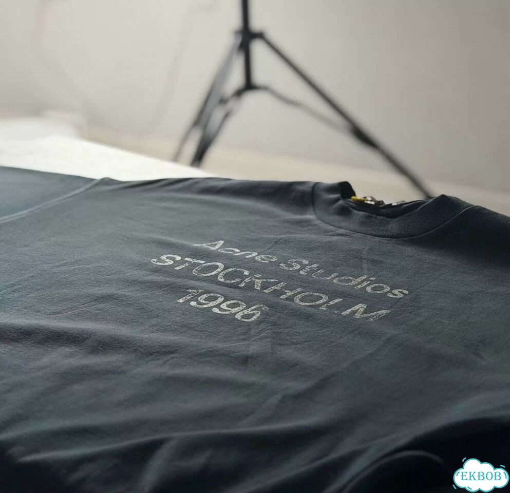 Acne Studios лонгслив темно-синий фото 2