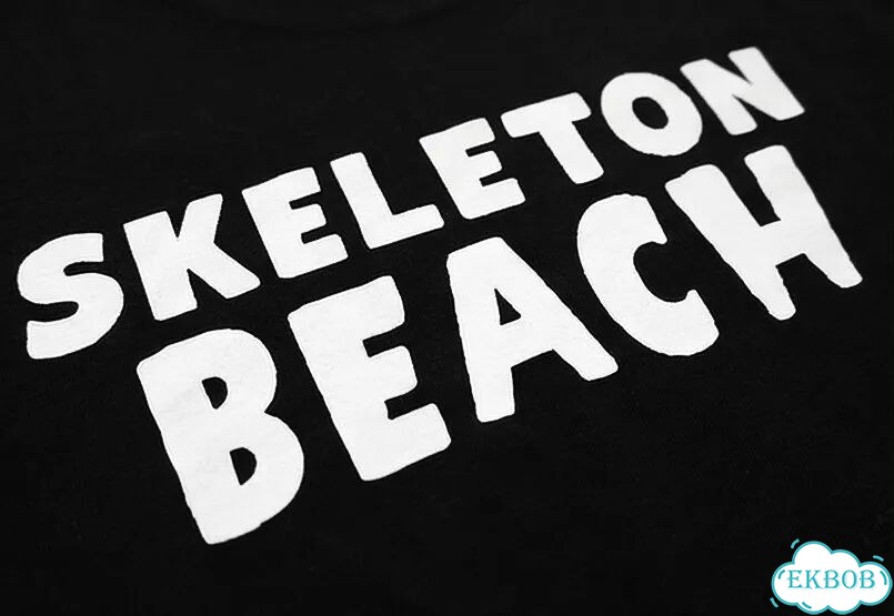 Лонгслив мужской черный Gallery Dept Skeleton Beach streetwear vintage AC0140 фото 7