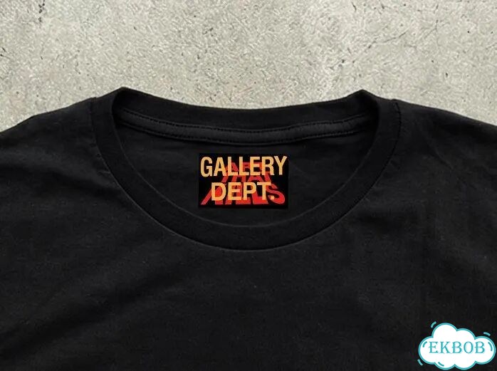 Лонгслив мужской черный Gallery Dept Skeleton Beach streetwear vintage AC0140 фото 8