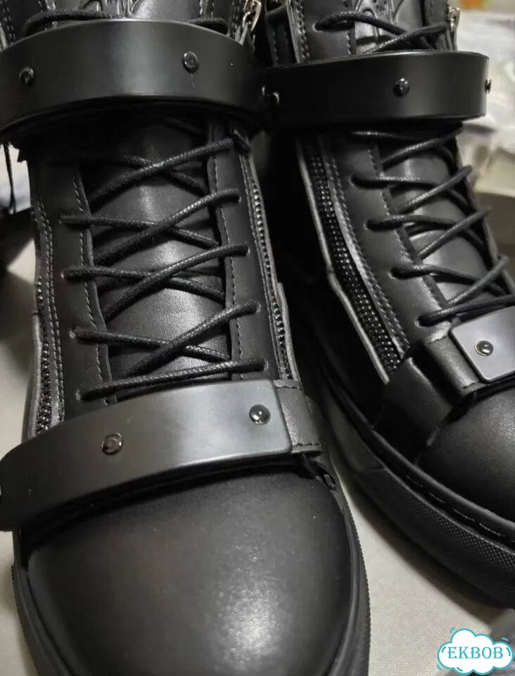 Кеды Giuseppe Zanotti Coby Matt black фото 5