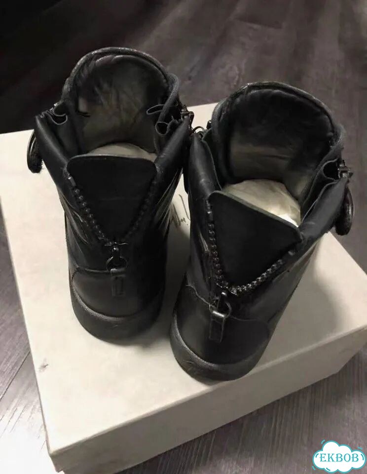 Кеды Giuseppe Zanotti Coby Matt black фото 7