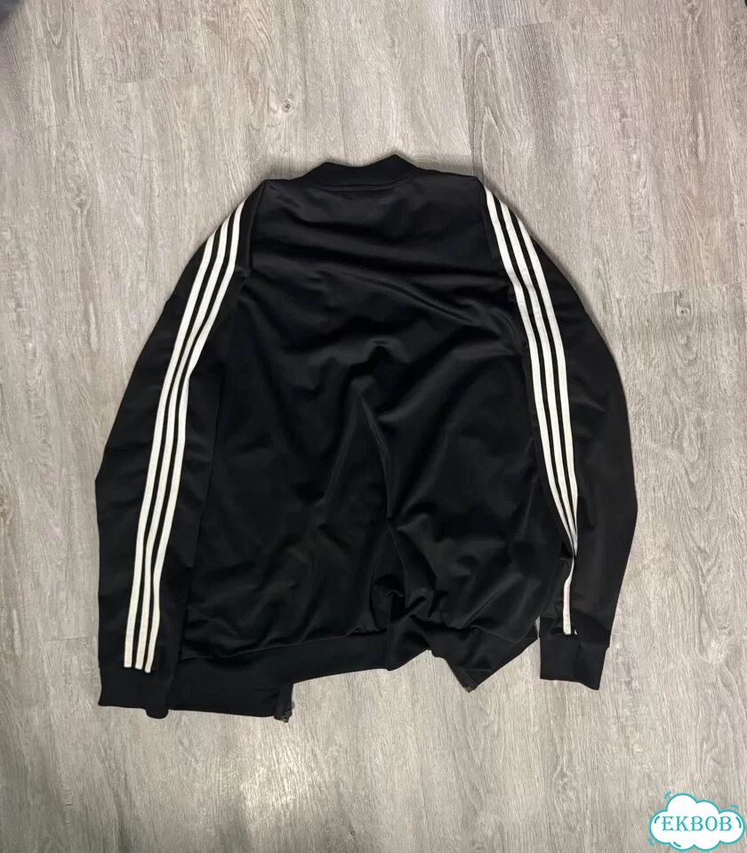 Олимпийка adidas черная vintage фото 2