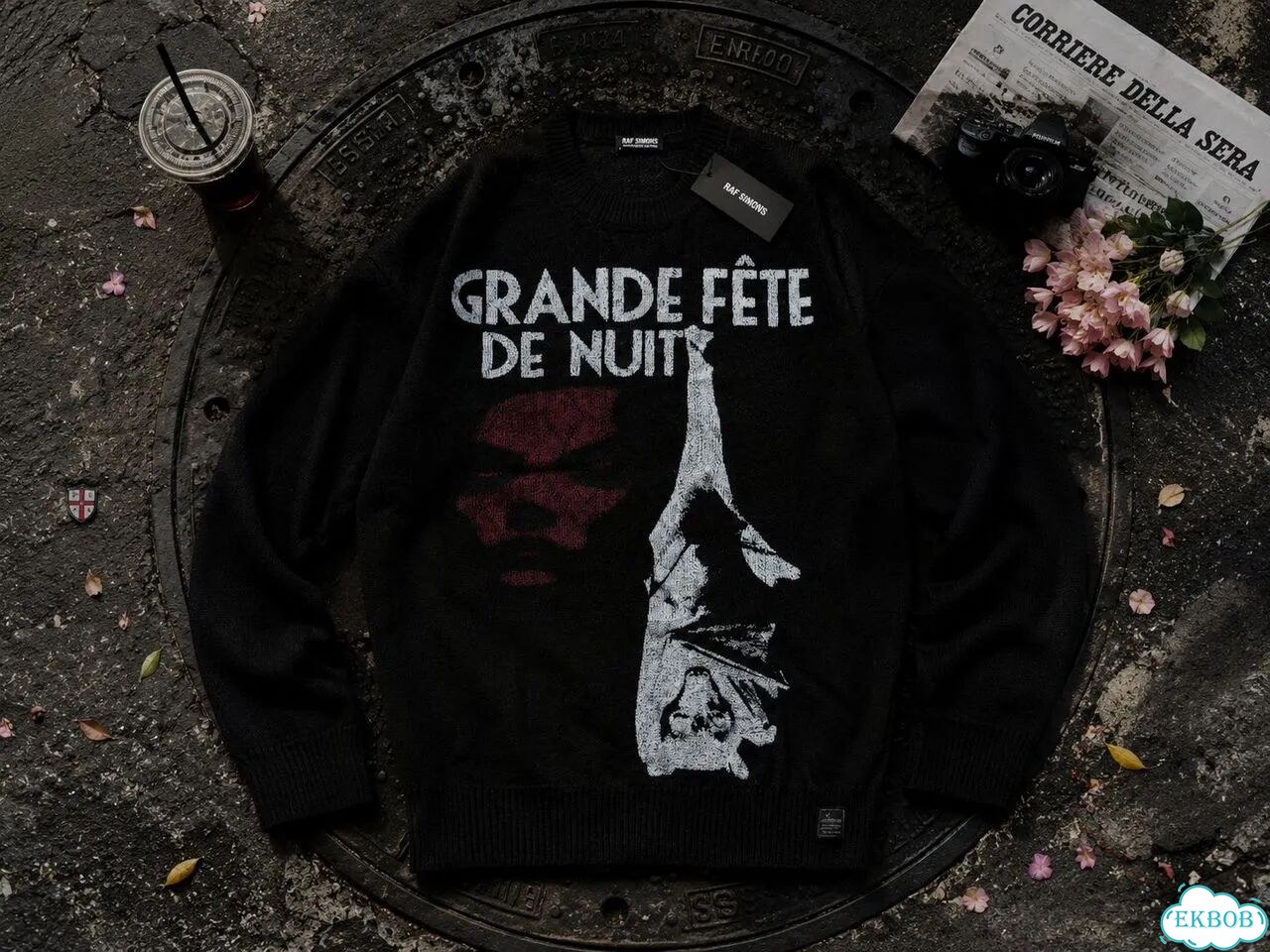 Raf Simons свитер Grande Fete de Nuit фото 1