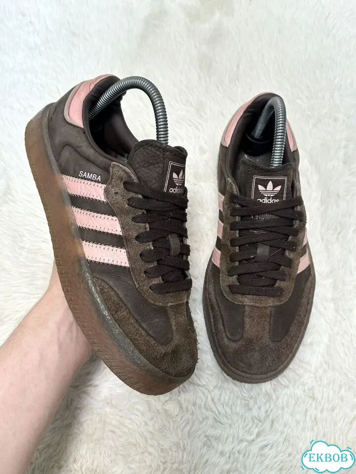 Кеды adidas samba коричневые 38 оригинал фото 1