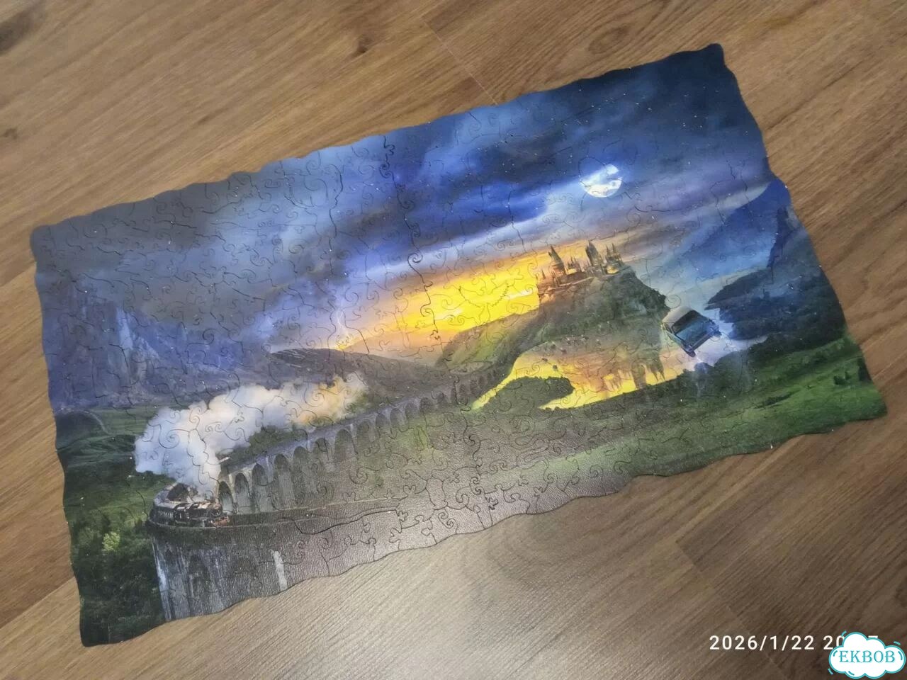 Пазлы Волшебный мир Гарри Поттер фото 1