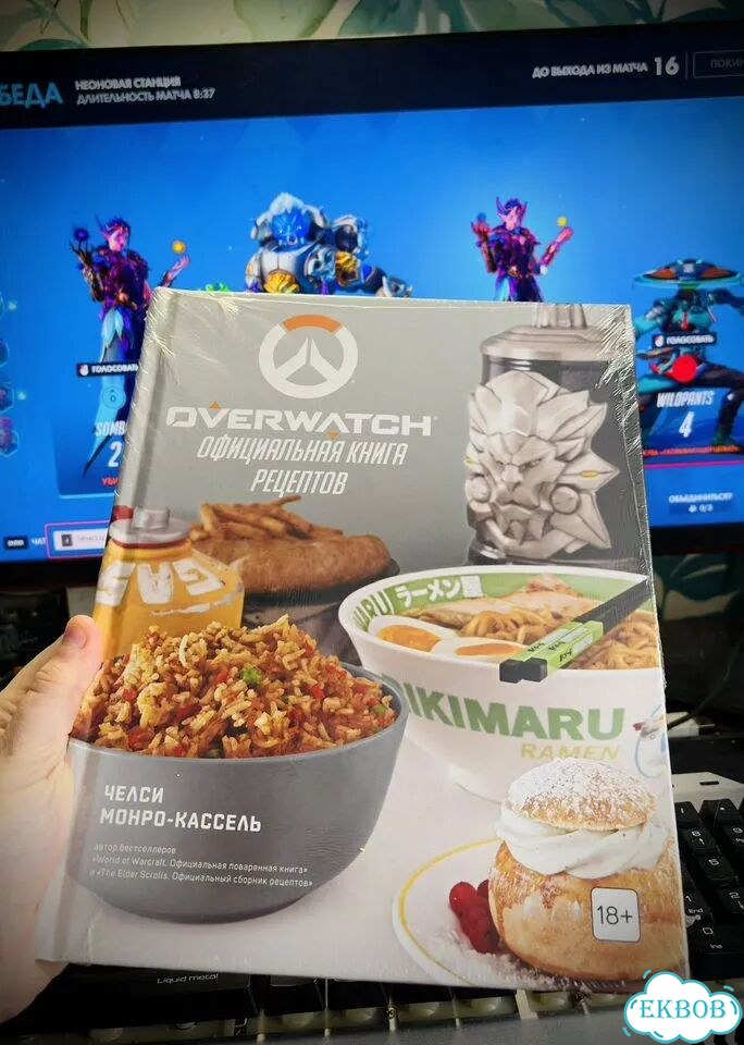 Книга рецептов Overwatch фото 1