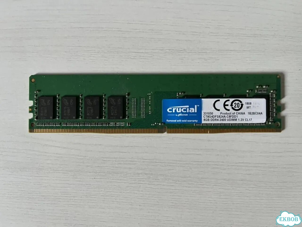 Оперативная память Crucial ddr4 8gb crucial 2400 фото 1