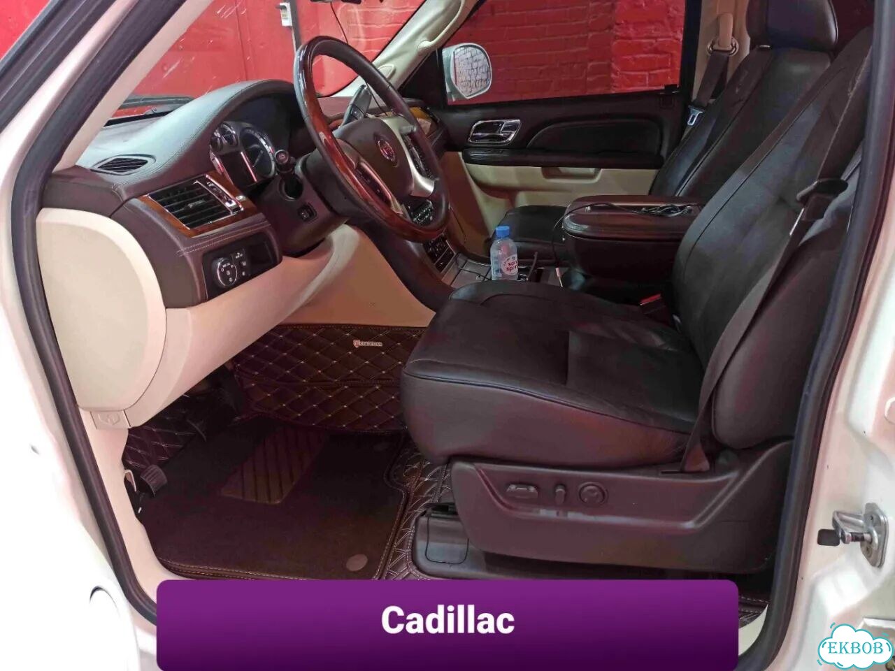 3D коврики из экокожи Cadillac фото 1