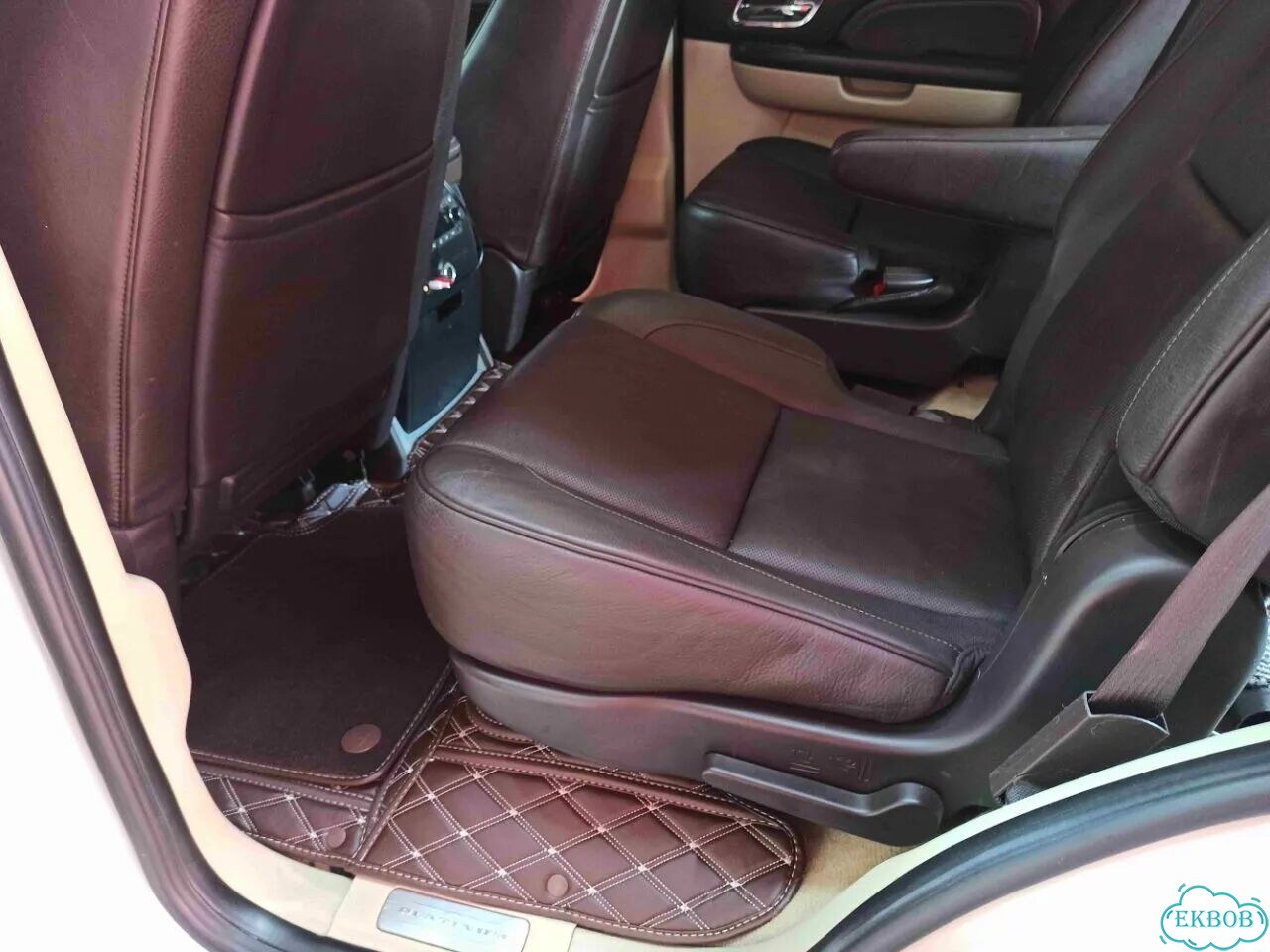 3D коврики из экокожи Cadillac фото 3