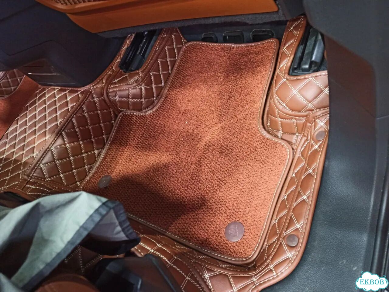 3D коврики из экокожи Audi фото 4