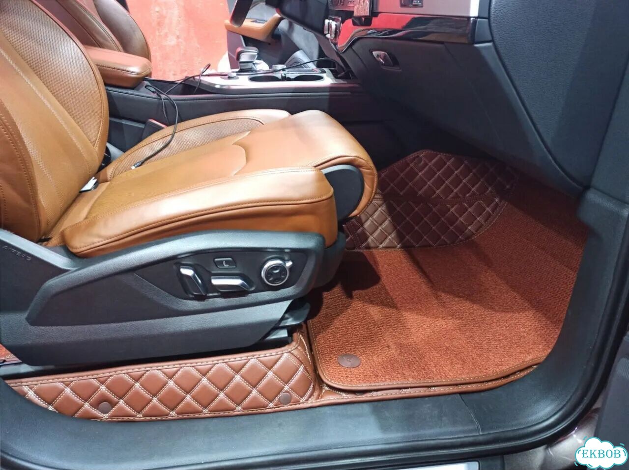 3D коврики из экокожи Audi фото 6